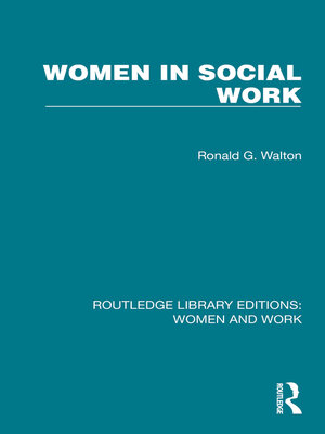 cover image of Women in Social Work